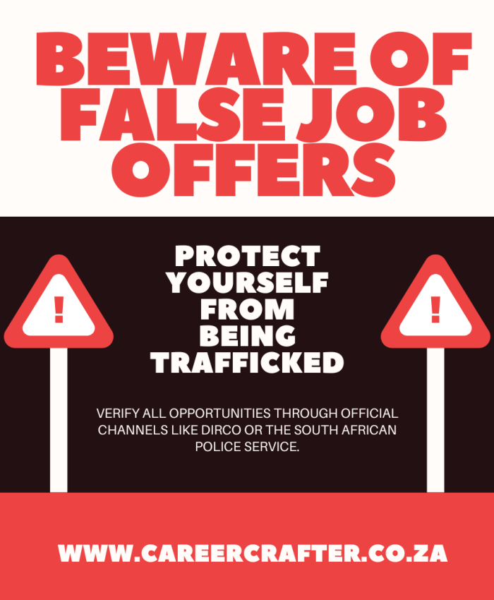 Warning: Beware of False Job Offers Targeting South African Women for Russia